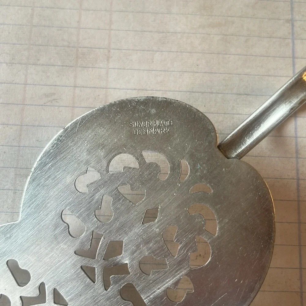 Vintage 1950’s Denmark Silver Plate Dessert Server